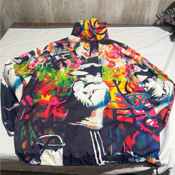 Hotel Tango Limited Edition Brandalized Boy wind breaker size L retail $75 - Picture 7 of 7